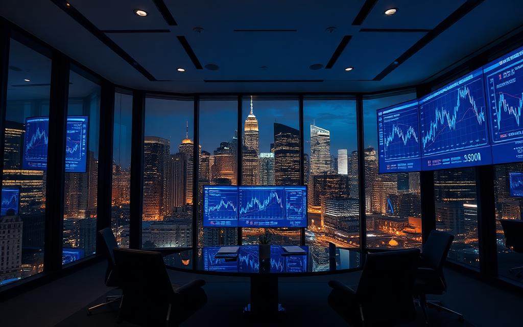 Hudson Crest Capital trading floor